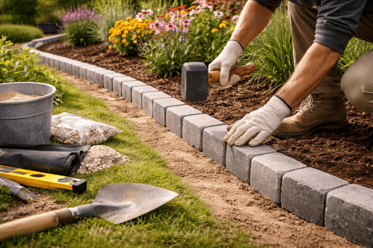 Comment-poser-les-bordures-de-jardin-lepetitpopulaire.fr