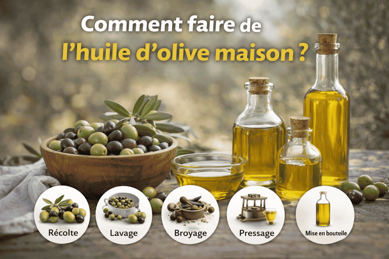 Comment faire de l’huile d’olive maison facilement