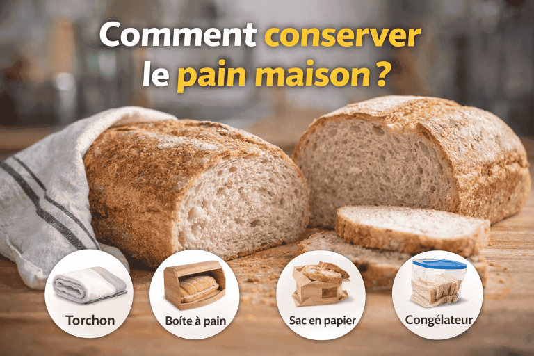 Comment conserver le pain maison plus longtemps : astuces efficaces