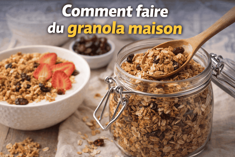Comment faire du granola maison croustillant et sain