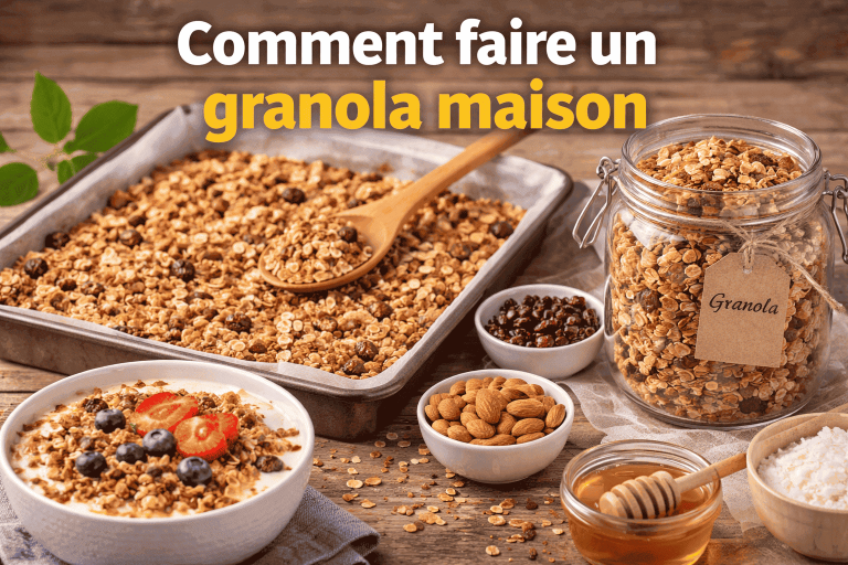 Comment faire un granola maison croustillant et sain